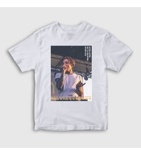 Presmono Unisex Çocuk Beyaz Jesse Rutherford The Neighbourhood T-Shirt 175608tt