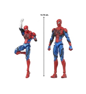 Marvel Rivals Spider-Man Figürü - 83 Parça Hareketli Yapım Seti (14.7 cm, Lisanslı)