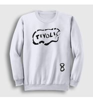Presmono Unisex Beyaz Tivoli Pearl Jam Sweatshirt 74477tt