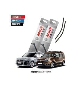 Fiat Doblo 2017 Model Bosch Aeroeco Muz Silecek Takımı