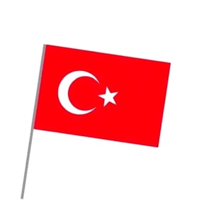 Sopalı Kağıt Bayrak Küçük - 30 adet
