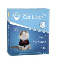 Vancat Fresh Kokulu Beyaz Bentonit Kedi Kumu 6 lt