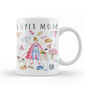 Supermom Süperanne 06 Kupa Bardak Porselen
