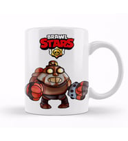 Brawl  Stars  Mecha  Spike   Kupa Bardak Porselen