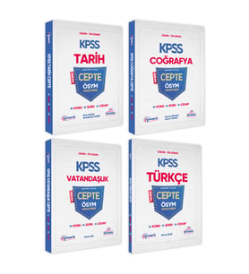 2025 KPSS CEP SET PAKET-KONU-SORU-CEVAP ÖSYM ANALİZ SERİSİ