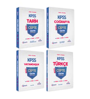 2025 KPSS CEP SET PAKET-KONU-SORU-CEVAP ÖSYM ANALİZ SERİSİ