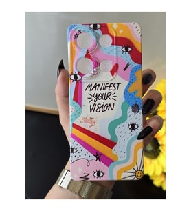Xiaomi Redmi Note 13 4G Uyumlu Baskılı Şeffaf Telefon Kılıfı