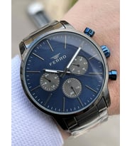 FERRO İç Fonksiyonları Aktif Chronograph 30 Mt Su Geçirmez Erkek kol Saat xf0048