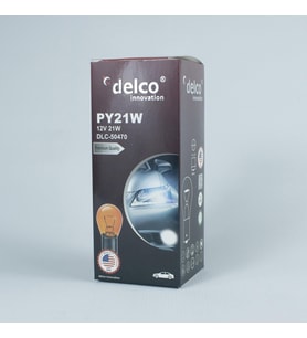 Delco U.s.a P21w 12 Volt 93 Amber Ampul Düz Tırnak Ba15s 10 Adet