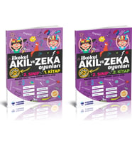 Akıl ve Zeka Oyunları 2.Sınıf Seti 2 Kitap Curious&Genius Yayınları