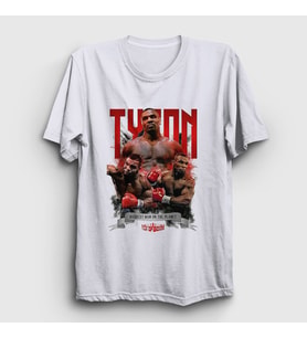 Presmono Unisex Beyaz Baddest Mike Tyson Boks Boxing T-Shirt 426767tt