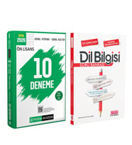 Pegem KPSS Önlisans 10 Deneme ve AKM Dil Bilgisi Soru Bankası Seti 2 Kitap