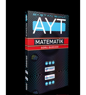 YANIT YAYINLARI AYT BAŞTAN SONA MATEMATİK SORU BANKASI