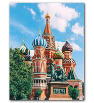 Cakatablo MDF (Ahşap) Tablo Saint Basil Katedrali