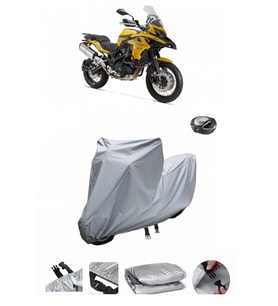 Benelli TRK 502  Su Geçirmez Motosiklet Brandası ARKA ÇANTA UYUMLU