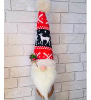 Yılbaşı Şan Cücesi Şişe Süsü Gnome