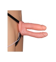 Lovetoy Vibrating Unisex Hollow Strap On