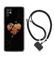 INFINIX Note 11 Pro Note 10 Hot 9 Play Kılıf Boyun Askılı Silikon Plane Heart 1721