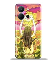 Vivo Y36 Kapak HD Renkli Dizayn Silikon Kılıf - Sun Greeting