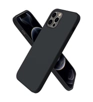 iPhone 12 Pro Kılıf First Silikon - Siyah