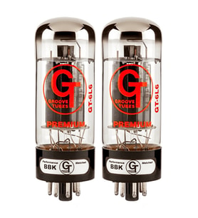 Groove Tubes 5550113521 GT-6L6-S Med Duet Power Lamba (Eşleştirilmiş İkili) Orta Sertlikte Karakter Amerikan Tarzı Güçlü ve Temiz Tonlar