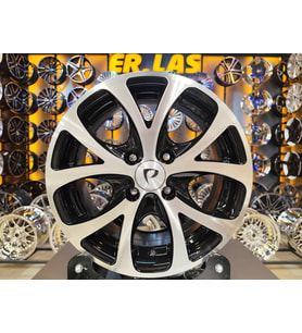 4 Adet BK-141 6*14 4*100 ET35 73.1 BLACK MACK JANT (Takım)