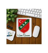 Kişiye Özel Karşıyaka Spor Baskılı Oyuncu Mousepad 0158