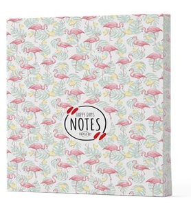 Flamingo 3 - Yan Boyamalı Çizgili Defter