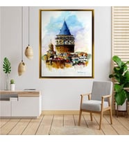 Altın  Çerçeveli tablo n190