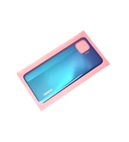 Oppo Reno 4 Lite Arka Kapak Batarya Pil Kapağı Mavi