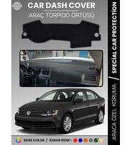 VOLKSWAGEN JETTA (2010-2021) Torpido Örtüsü Ön Göğüs Koruma Torpido Koruma Tam Uyum Çatlamayı Önler
