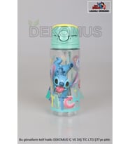 LİSANSLI STITCH 500 ML MATARA (Lacivert)