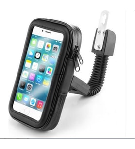 Motosiklet Telefon Tutucu Kılıflı Ayna Bağlantılı
