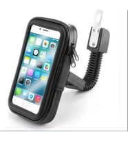 Motosiklet Telefon Tutucu Kılıflı Ayna Bağlantılı