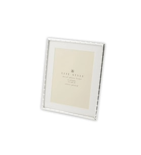Gümüş Çizgili Çerçeve 15x20cm Life Style Metal Photo Frame Silver Plated 6x8inches