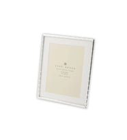 Gümüş Çizgili Çerçeve 15x20cm Life Style Metal Photo Frame Silver Plated 6x8inches
