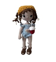 Helen Bebek Amigurumi Organik Oyuncak