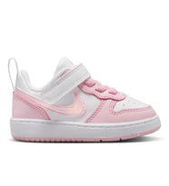 Nike Court Borough Low Recraft Bebek Pembe Beyaz Spor Ayakkabı / Sneaker - DV5458-105