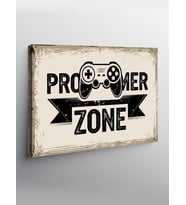 Kanvas Tablo Pro Gamer Zone: Oyun Teması