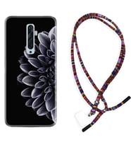 Oppo Reno 2Z 4 Lite 4 Pro 5 6 7 A31 Kılıf Boyun Asklı Rasta Silikon Çiçekler 1639