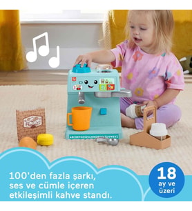 Fisher Price Sesli Eğlen ve Öğren Kahve Yapmayı Öğreniyorum HYR99 (Çok Renkli)