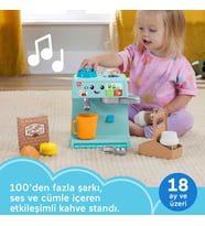 Fisher Price Sesli Eğlen ve Öğren Kahve Yapmayı Öğreniyorum HYR99 (Çok Renkli)