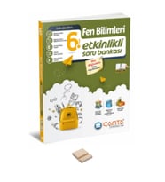 6. Sınıf Fen Bilimleri Etkinlikli Kazanım Soru Bankası ve Telefon Standı