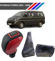 Otozet - Hyundai Starex Spor Vites Topuzu Kırmızı Detaylı ve Körüğü Takım 2002-2008