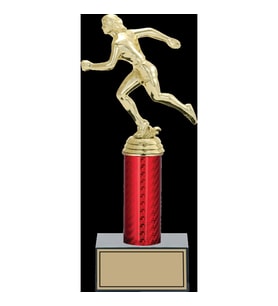 ODAK KUPA - Figürlü Kupalar - Atletizm Kadın Figürlü Kupalar FG-004 A - 28 cm
