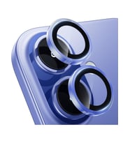 Iphone 16 ve 16 Plus Laciverttaş Mavi (Ultramarine)  Uyumlu Kamera Lens Koruyucu Cam