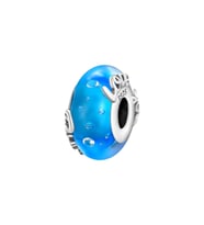 Ailemi Seviyorum Murano Charm  925 Ayar Gümüş