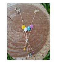 Miyuki Boncuk El Yapımı Renkli Balon Kolye (Çok Renkli)