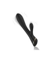 PRIME TOYS Spiry Şarjlı Tırtıklı G Nokta ve Klitoris Uyarıcı 2 in 1 Vibratör