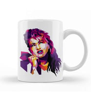 Cyndi Lauper Kupa Bardak Porselen